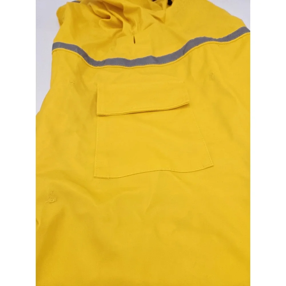 Pet Dog Raincoat Protection Hood Large with Reflective Stripe Strip‎